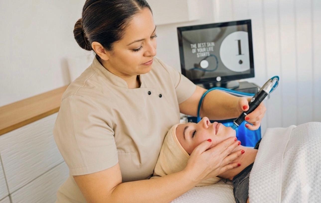 Hydrafacial Ergebnis
